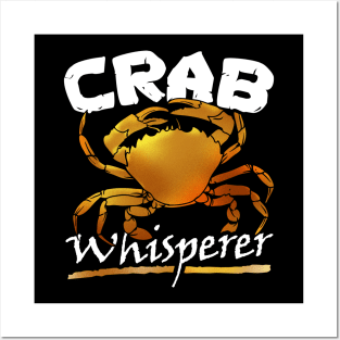 Crab whisperer Posters and Art